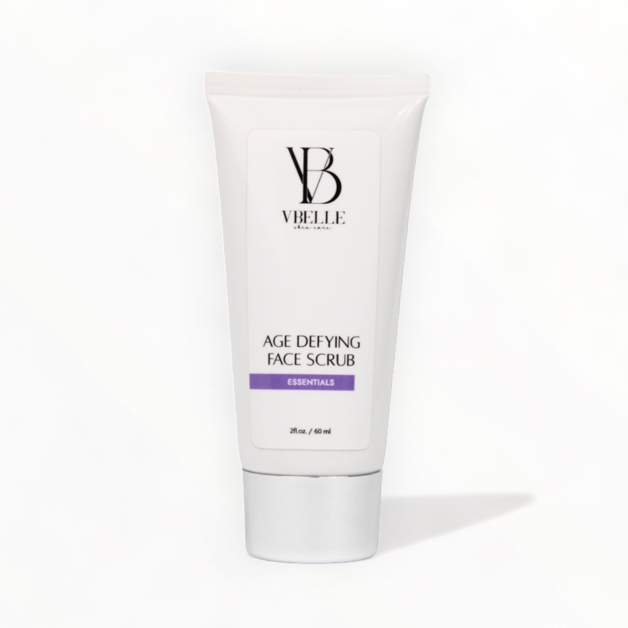 Organic Coffee Infused Anti-Aging Face Scrub in a tube