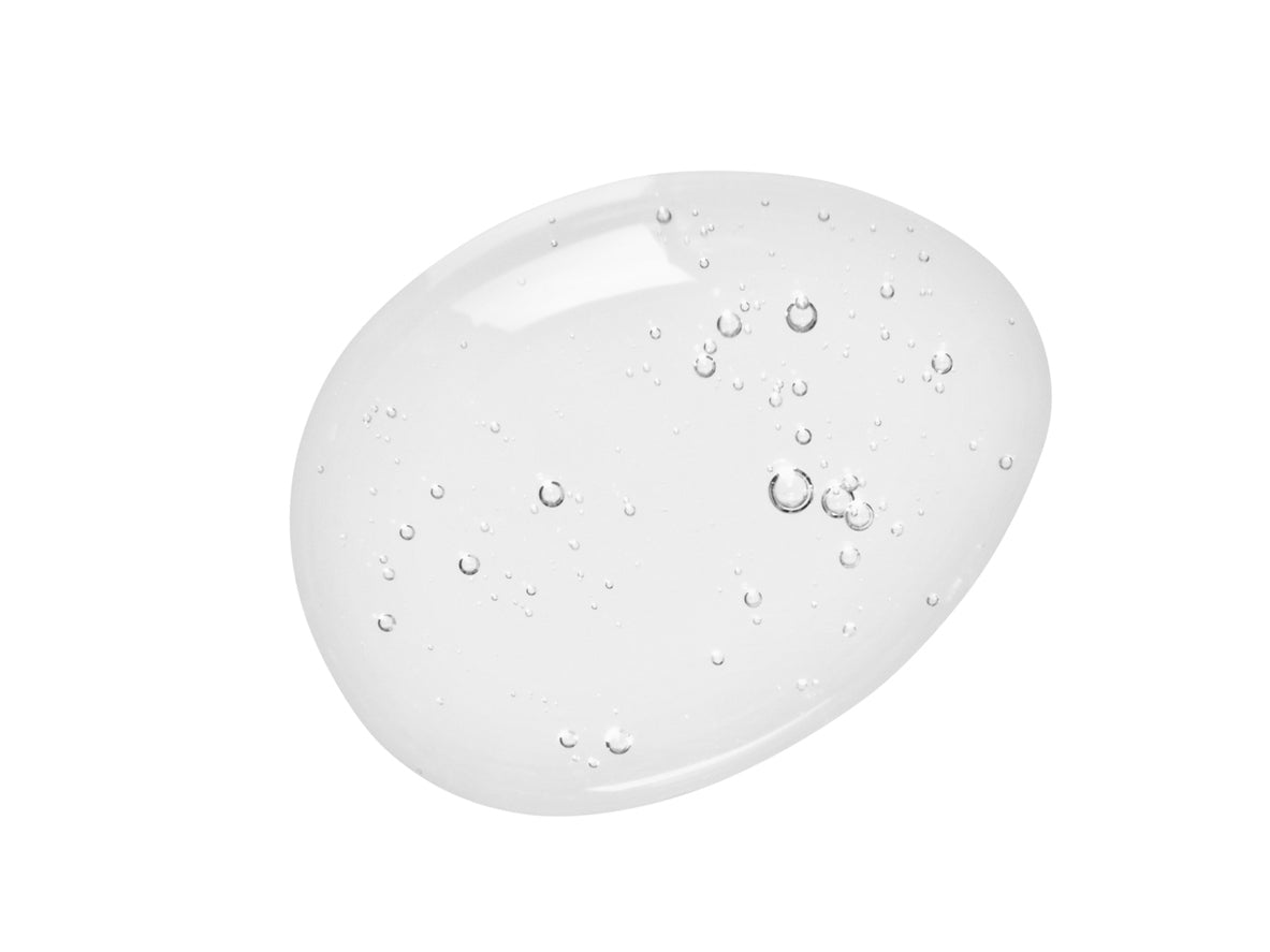 Organic Tightening Eye gel Droplet with a transparent background